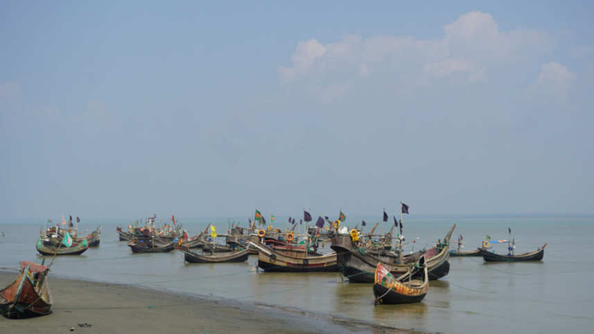 নাফ নদ। ছবি: সংগৃহীত