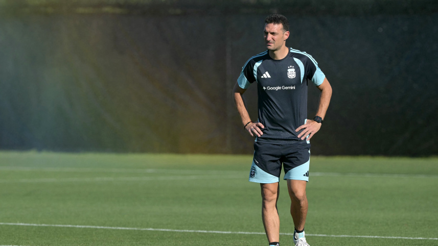 Scaloni training