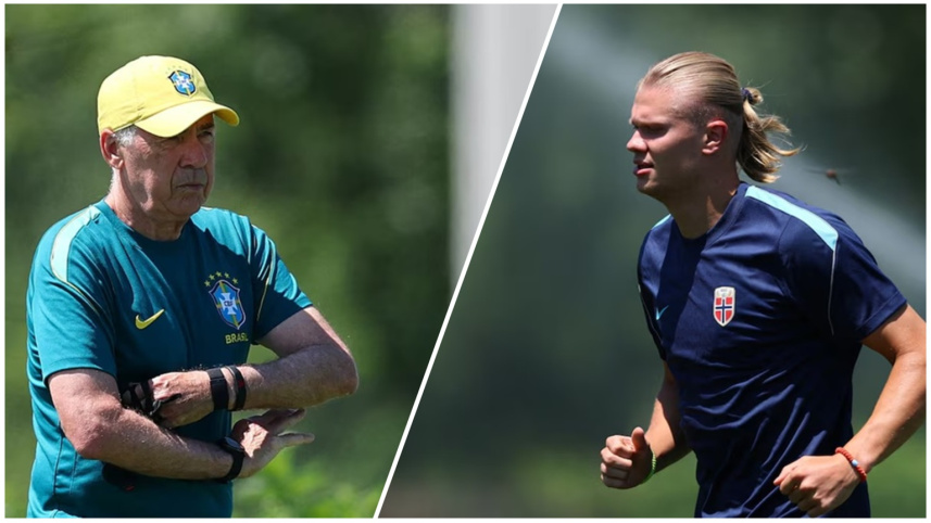 Carlo Ancelotti And erling haaland