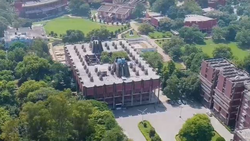 আইআইটি কানপুরের বার্ডস আই ভিউ। ছবি: ওয়েবসাইট থেকে নেওয়া