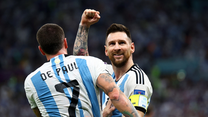 Messi and De Paul