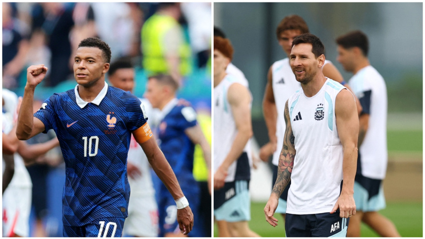 Kylian Mbappé & Lionel Messi