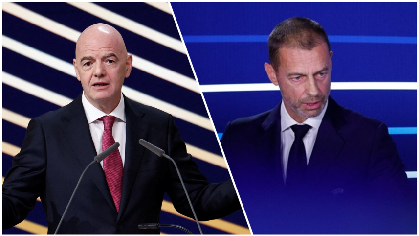 Gianni Infantino & Aleksander Ceferin
