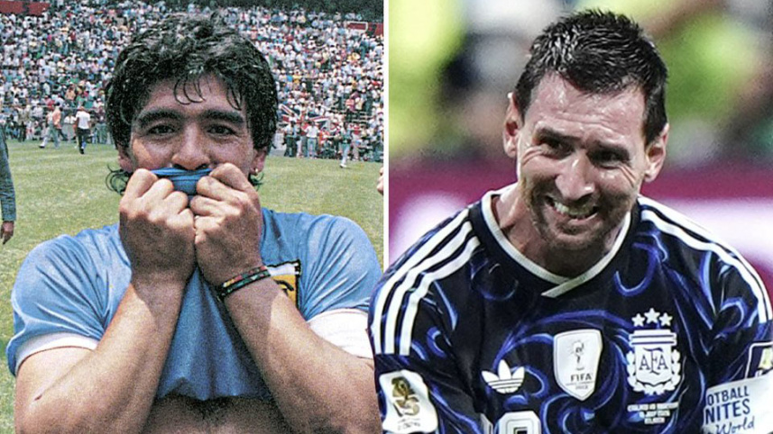 messi maradona