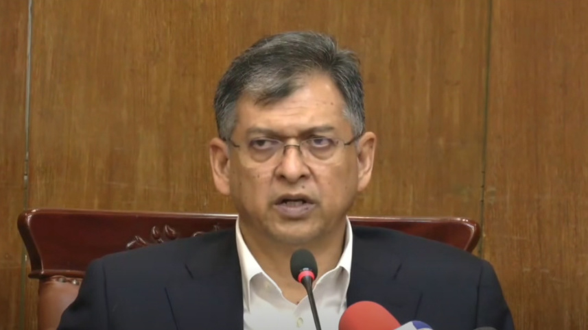  বক্তব্য দিচ্ছেন স্বরাষ্ট্রমন্ত্রী সালাহউদ্দিন আহমদ। ছবি: ভিডিও থেকে নেওয়া