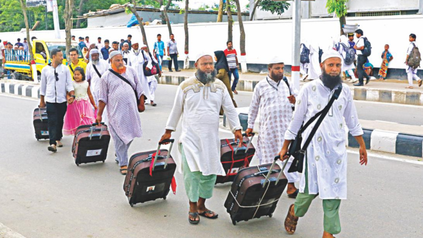 hajj pilgrims