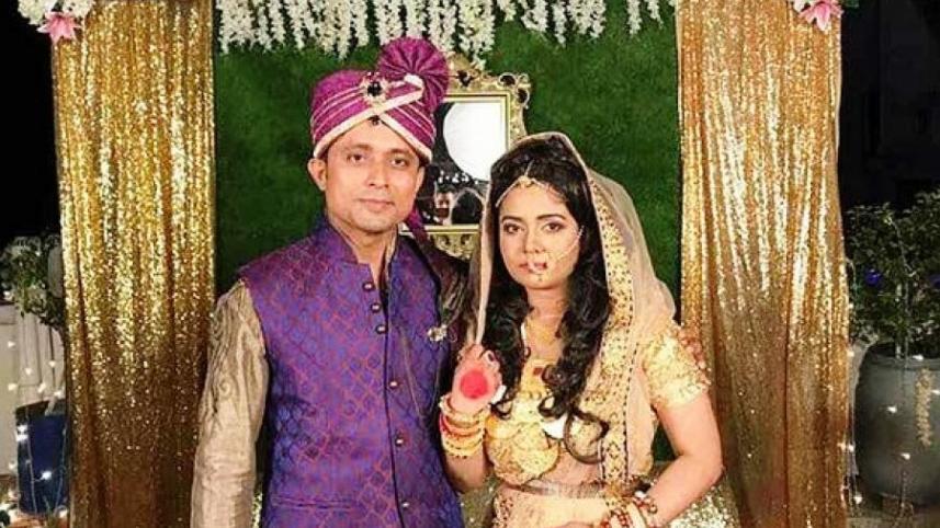 Singer Mila with her Husband