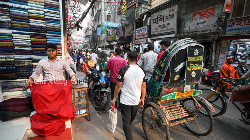 কাপড়ের ঐতিহ্যবাহী বাণিজ্যকেন্দ্র টেরিবাজার