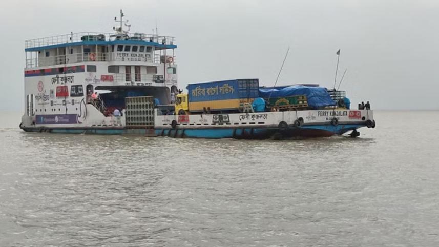 ঈদ, ফেরি, কাভার্ডভ্যান, ট্রাক,