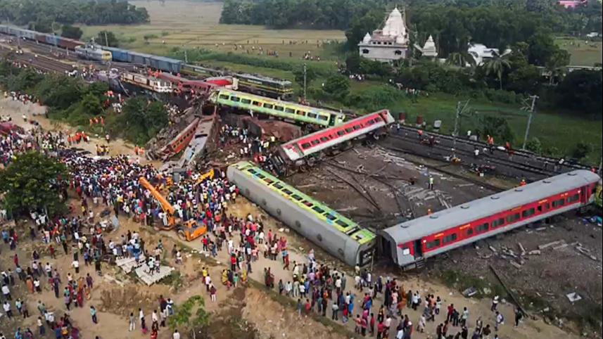 ওডিশার ট্রেন দুর্ঘটনা