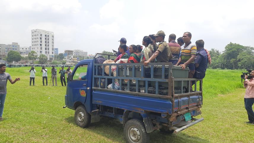 খুলনা সিটি নির্বাচন: ভোটকেন্দ্রে পাঠানো হচ্ছে ইভিএম 