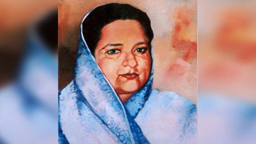 বঙ্গমাতা শেখ ফজিলাতুন নেছা মুজিব। ছবি: বাসস