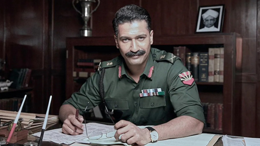 ‘স্যাম বাহাদুর’ সিনেমায় ভিকি