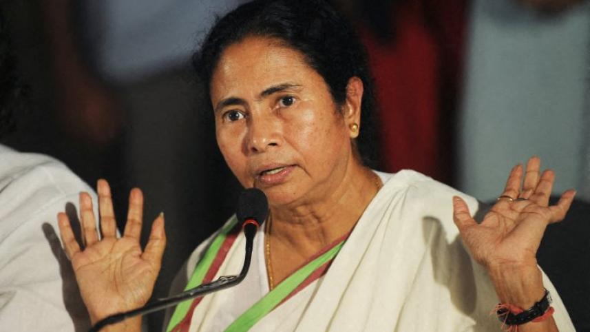 ভারতের মূখ্যমন্ত্রী মমতা বন্দোপাধ্যায়। ফাইল ছবি: এএফপি