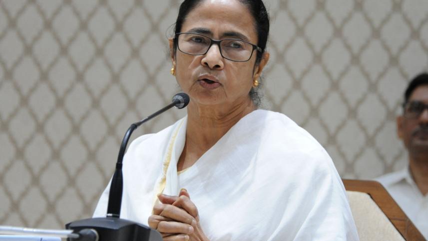 পশ্চিমবঙ্গের মূখ্যমন্ত্রী মমতা বন্দ্যোপাধ্যায়। ফাইল ছবি: স্টেটসম্যান