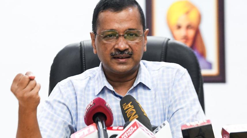 দিল্লির মুখ্যমন্ত্রী অরবিন্দ কেজরিওয়াল। ফাইল ছবি: স্টেটসম্যান