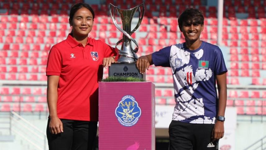 Sabina Khatun and  Anjila Tumbapo Subba