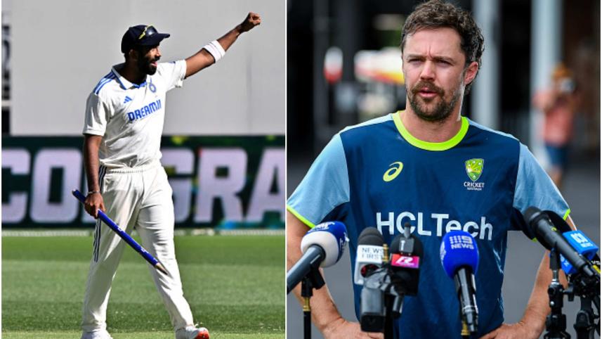 jasprit bumrah and travis head