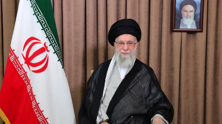 ইরানের সর্বোচ্চ ধর্মীয় নেতা আয়াতুল্লাহ আলি খামেনি। ফাইল ছবি: রয়টার্স