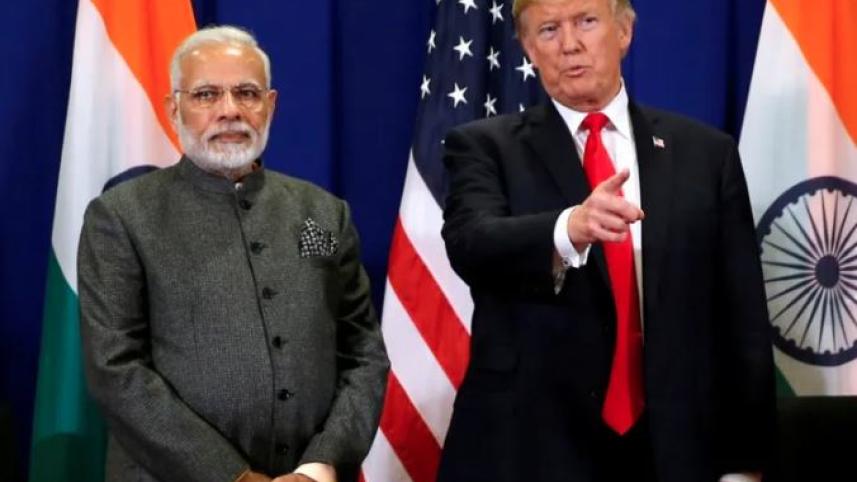 ভারতের ওপর মার্কিন শুল্ক