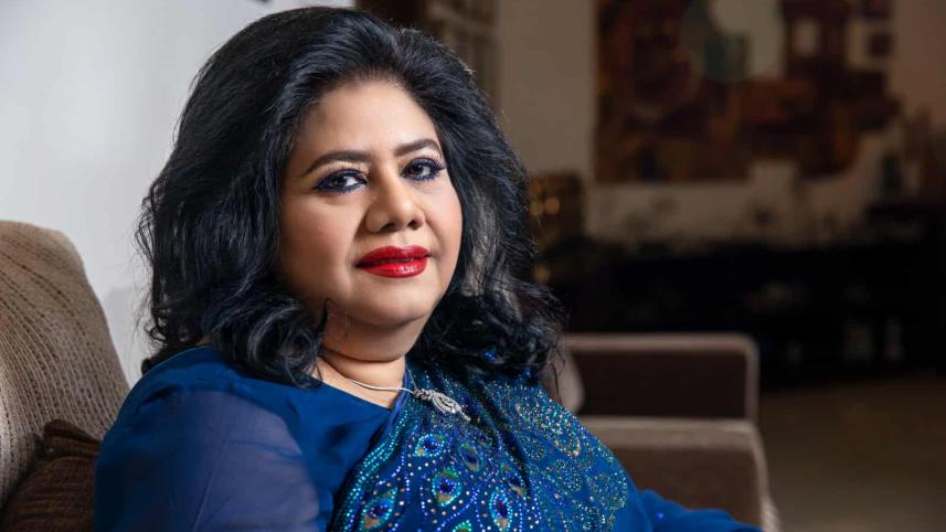রুনা লায়লা। ছবি: শাহরিয়ার কবির হিমেল/স্টার।