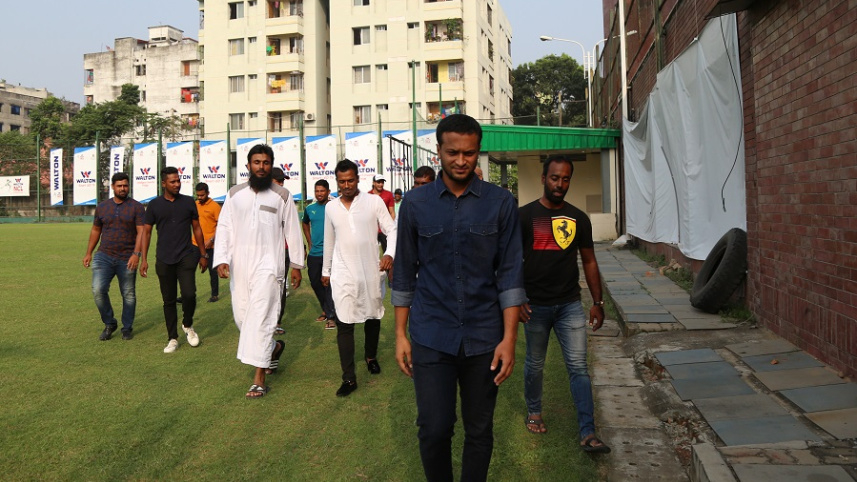 Cricketers Protest
