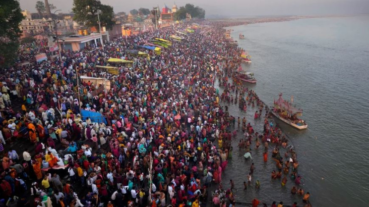 গবেষণা প্রতিষ্ঠান পিউ-এর হিসাবে ২০৫০ সালে ভারতে হিন্দুর সংখ্যা হবে মোট জনগোষ্ঠীর ৭৬ দশমিক ৭ শতাংশ। ছবি: সংগৃহীত