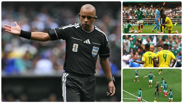 red card mex-rsa