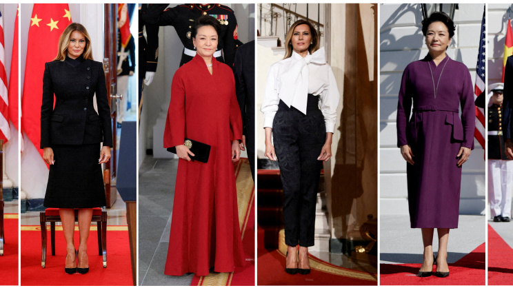 Peng and Melania