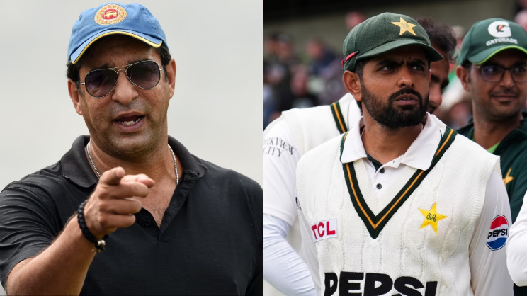 Wasim Akram & Babar Azam