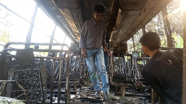 bus fire