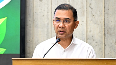  অনুষ্ঠানে বক্তব্য দিচ্ছেন প্রধানমন্ত্রী তারেক রহমান। ছবি: প্রধানমন্ত্রীর কার্যালয়