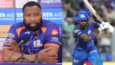 Kiron Pollard and Hardik Pandya 