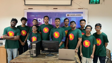 এআই অলিম্পিয়াডে বাংলাদেশ দল। ছবি: বিডিওএসএন