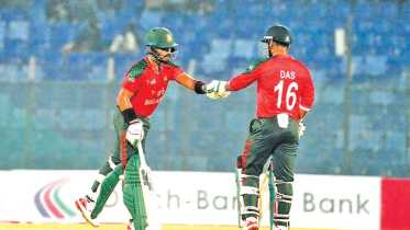 Litton Das and Parvez Hossain Emon
