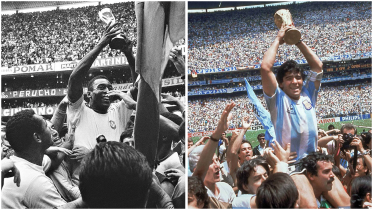 pele and maradona