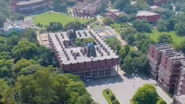 আইআইটি কানপুরের বার্ডস আই ভিউ। ছবি: ওয়েবসাইট থেকে নেওয়া