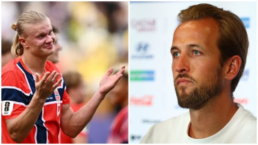 Earling Halland And Harry Kane
