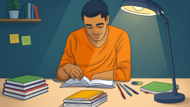 exam night study