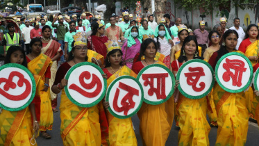 ঢাকায় জন্মাষ্টমীর শোভাযাত্রা