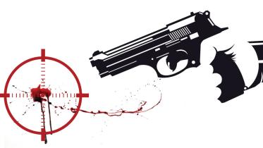 shot dead