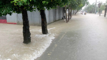 শেরপুরে বন্যা পরিস্থিতির অবনতি