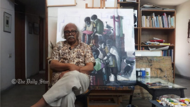 চারুকলা অনুষদের অনুষ্ঠানে রফিকুন নবী