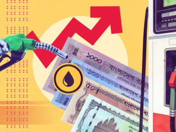 Fuel price hike illustration
